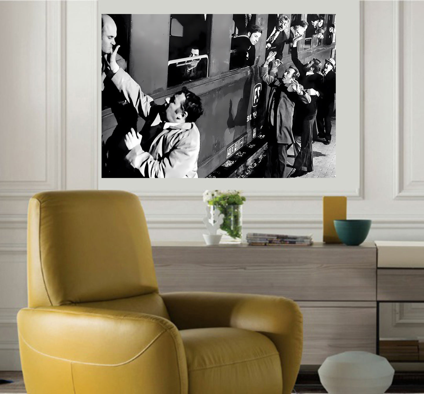 Papiarte, Cinema Italiano art. 05 Amici miei, Stampa digitale DOWNLOAD immediato, poster vintage, arte cinema vendita online.