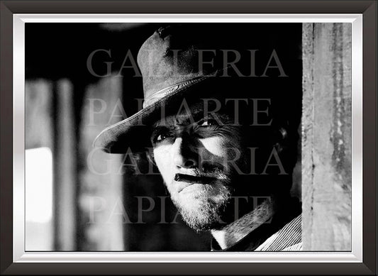 art. b13 Cinema Italiano Poster Vintage Clint Eastwood/ Locandina Stampa su Carta Artistica Torkon, per arredamento e decorazione casa, ufficio / Vendita Online / Galleria Papiarte ®