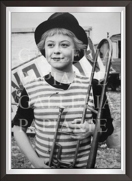 art. b19 Cinema Italiano Poster Vintage Giulietta Masina/ Locandina Stampa su Carta Artistica Torkon, per arredamento e decorazione casa, ufficio / Vendita Online / Galleria Papiarte ®