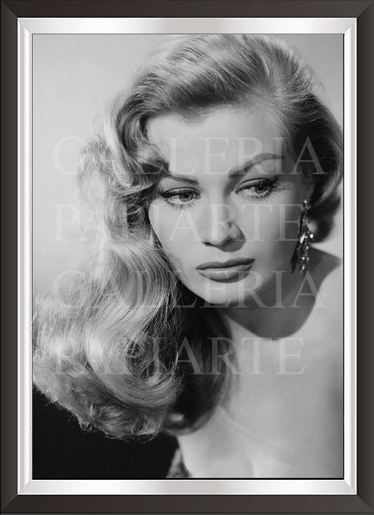 art. b20 Cinema Italiano Poster Vintage Anita Ekberg/ Locandina Stampa su Carta Artistica Torkon, per arredamento e decorazione casa, ufficio / Vendita Online / Galleria Papiarte ®