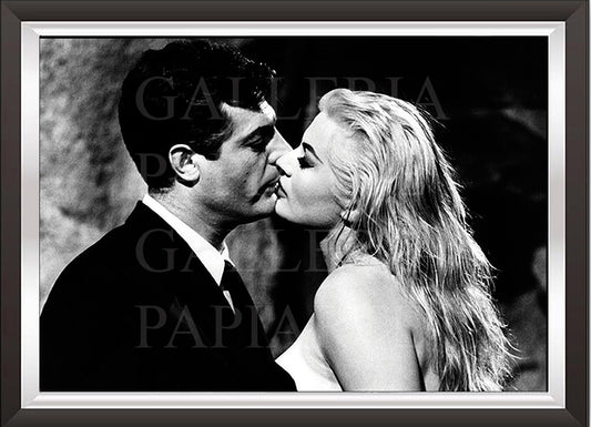 art. b22 Cinema Italiano  Poster Vintage La dolce vita/ Locandina Stampa su Carta Artistica Torkon, per arredamento e decorazione casa, ufficio / Vendita Online / Galleria Papiarte ®