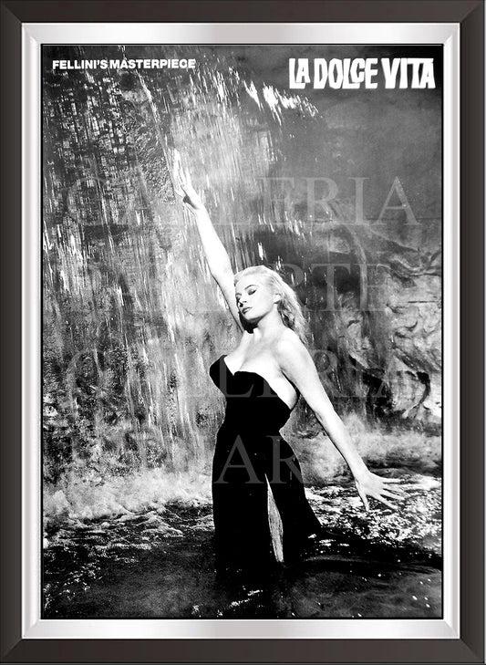 art. b25 Cinema Italiano Poster Vintage La dolce vita/ Locandina Stampa su Carta Artistica Torkon, per arredamento e decorazione casa, ufficio / Vendita Online / Galleria Papiarte ®