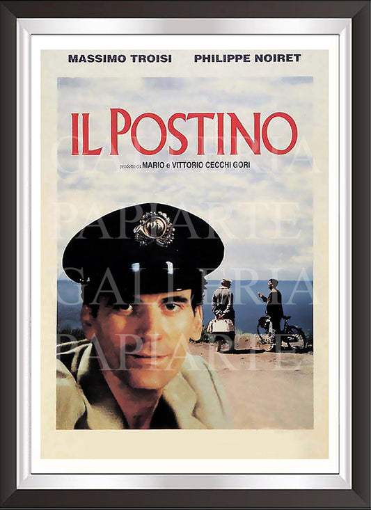 art. b29 Cinema Italiano Poster Vintage Il Postino/ Locandina Stampa su Carta Artistica Torkon, per arredamento e decorazione casa, ufficio / Vendita Online / Galleria Papiarte ®