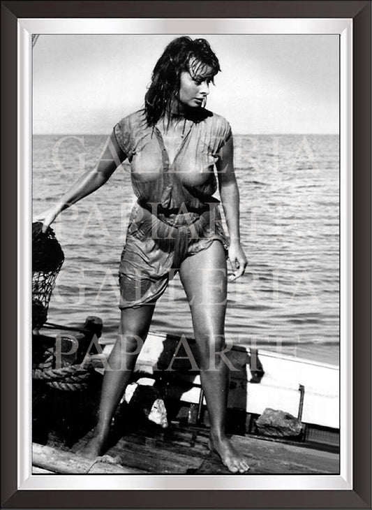 art. b40 Cinema Italiano Poster Vintage Sofia Loren/ Locandina Stampa su Carta Artistica Torkon, per arredamento e decorazione casa, ufficio / Vendita Online / Galleria Papiarte ®