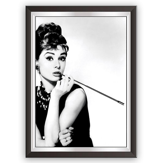 art. c09 Cinema Americano Poster Vintage / Audrey Hepburn / Locandina Stampa su Carta Artistica Torkon, per arredamento e decorazione casa, ufficio / Vendita Online / Galleria Papiarte ®