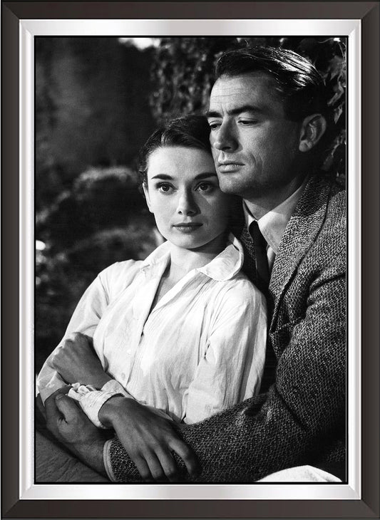 art. c12 Cinema Americano Poster Vintage / Audrey Hepburn / Locandina Stampa su Carta Artistica Torkon, per arredamento e decorazione casa, ufficio / Vendita Online / Galleria Papiarte ®