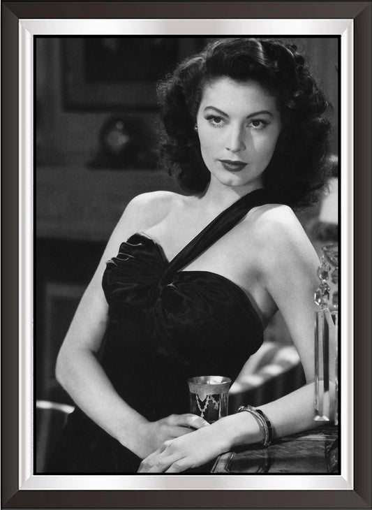 art. c19 Cinema Americano Poster Vintage / Ava Gardner / Locandina Stampa su Carta Artistica Torkon, per arredamento e decorazione casa, ufficio / Vendita Online / Galleria Papiarte ®