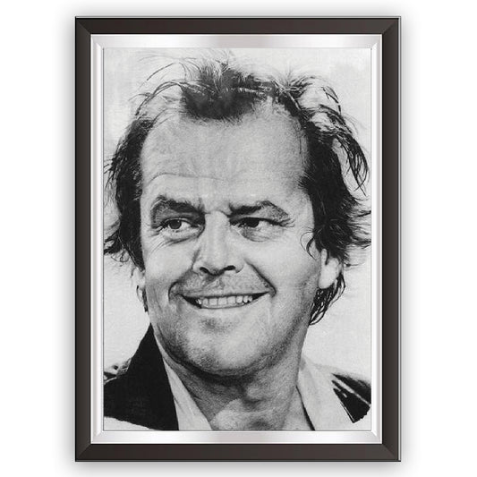 art. c25 Cinema Americano Poster Vintage / Jack Nicholson / Locandina Stampa su Carta Artistica Torkon, per arredamento e decorazione casa, ufficio / Vendita Online / Galleria Papiarte ®