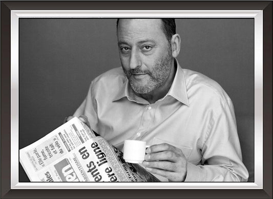 art. d04 Cinema Caffé Poster Vintage / Jean Reno / Locandina Stampa su Carta Artistica Torkon, per arredamento e decorazione casa, ufficio / Vendita Online / Galleria Papiarte ®