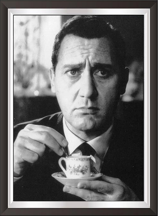 art. d11 Cinema Caffé Poster Vintage / Alberto Sordi / Locandina Stampa su Carta Artistica Torkon, per arredamento e decorazione casa, ufficio / Vendita Online / Galleria Papiarte ®