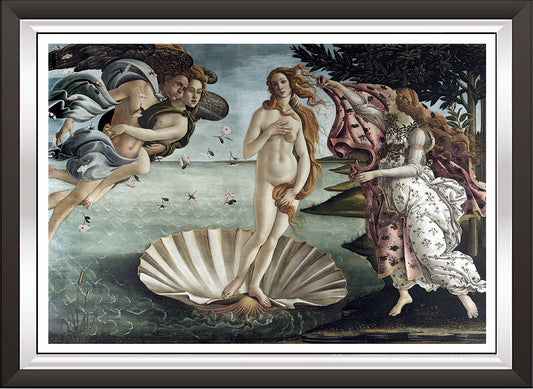 Kunst. i12 Classic Art Posters Vintage Poster / Botticelli Die Geburt der Venus / Posterdruck auf Torkon-Kunstpapier, für Heim- und Büroeinrichtung und Dekoration / Online-Verkauf / Galerie Papiarte ®