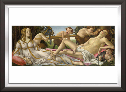 art. i15 Arte Classica Locandine Poster Vintage / Botticelli Venere e Marte / Locandina Stampa su Carta Artistica Torkon, per arredamento e decorazione casa, ufficio / Vendita Online / Galleria Papiarte ®