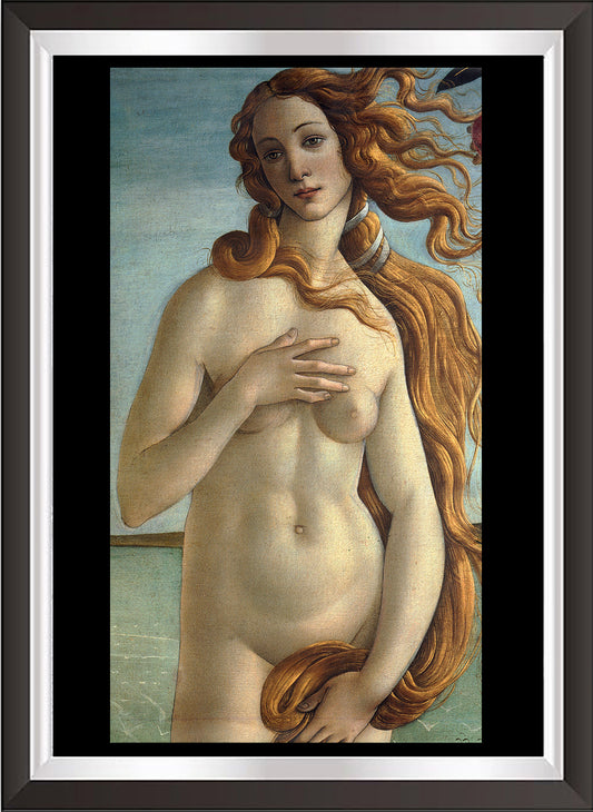 art. i16 Arte Classica Locandine Poster Vintage / Botticelli La nascita di Venere (particolare) / Locandina Stampa su Carta Artistica Torkon, per arredamento e decorazione casa, ufficio / Vendita Online / Galleria Papiarte ®