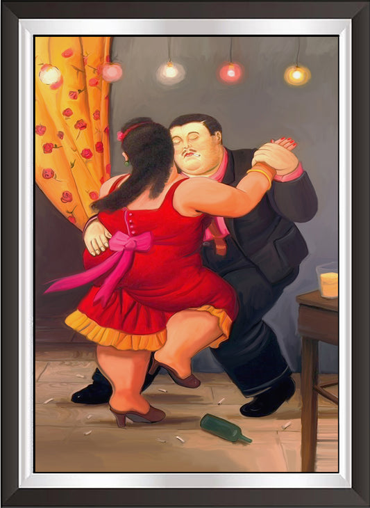 art. m24 Botero Poster Vintage / Ballerini / Stampa su Carta Artistica Torkon, per arredamento e decorazione casa, ufficio / Vendita Online / Galleria Papiarte ®